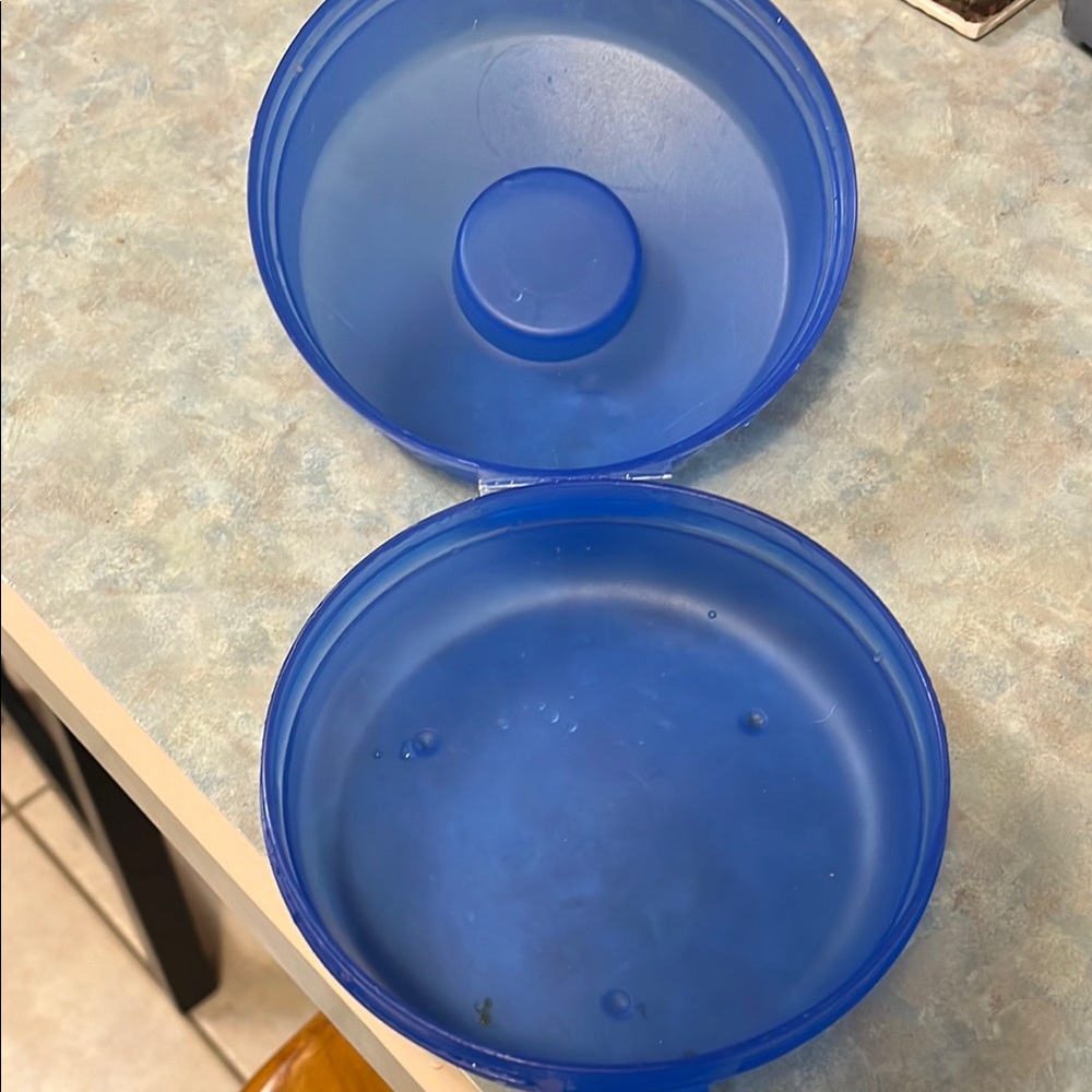 Vibrant Blue Storage Container - Picture 2 of 2